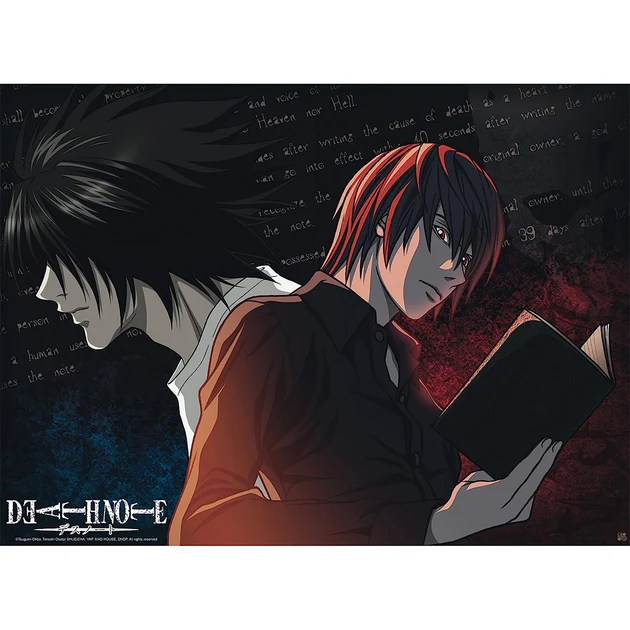 Death Note - Poster - L vs Light