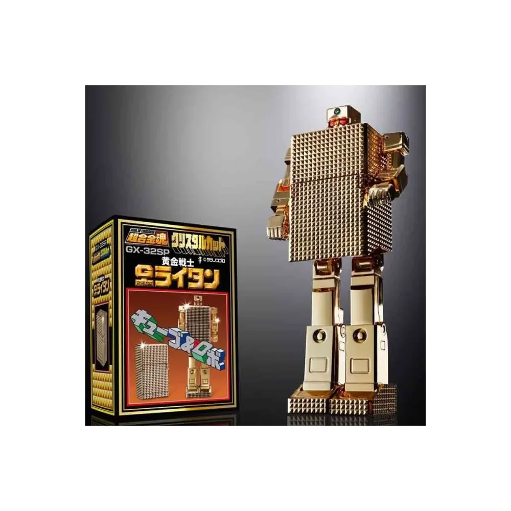 Gold Lightan - Figurine GX-32SP Golden Warrior Chogokin 50th Ver