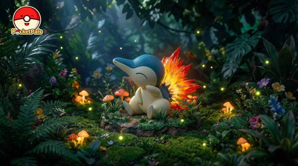 [PREORDER] 1/20 Scale World Figure [POCKETPALS] – Cyndaquil