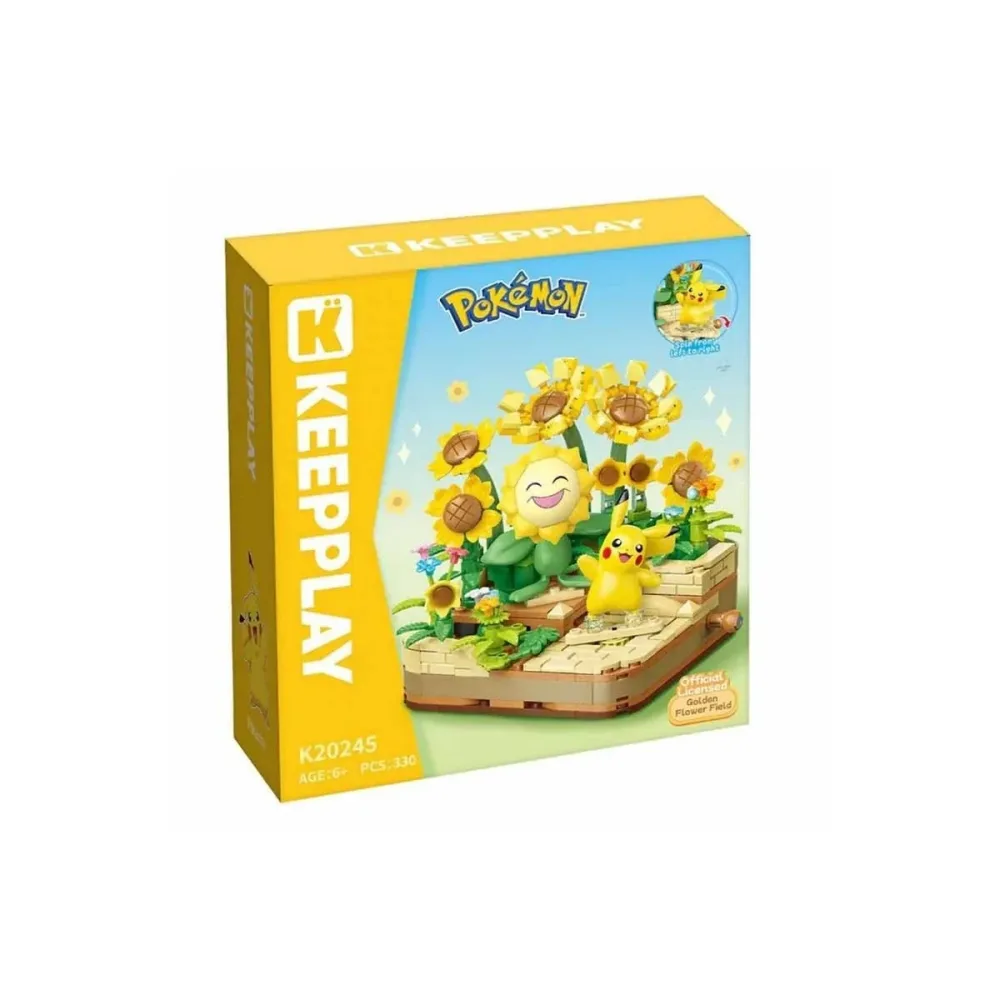 Pokémon - Keepley Pikachu Seek in the Sunflower