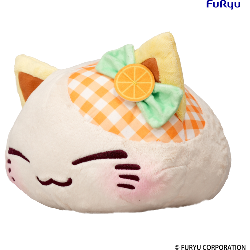 NEMUNEKO CAT FRUIT - Orange - Big Plush Toy 30cm