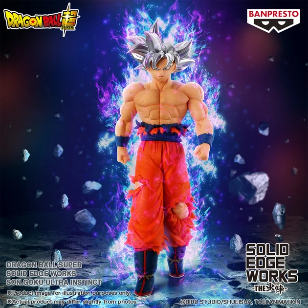 Dragon Ball Super - Figurine - Son Goku Ultra Instinct - Solid Edge Works