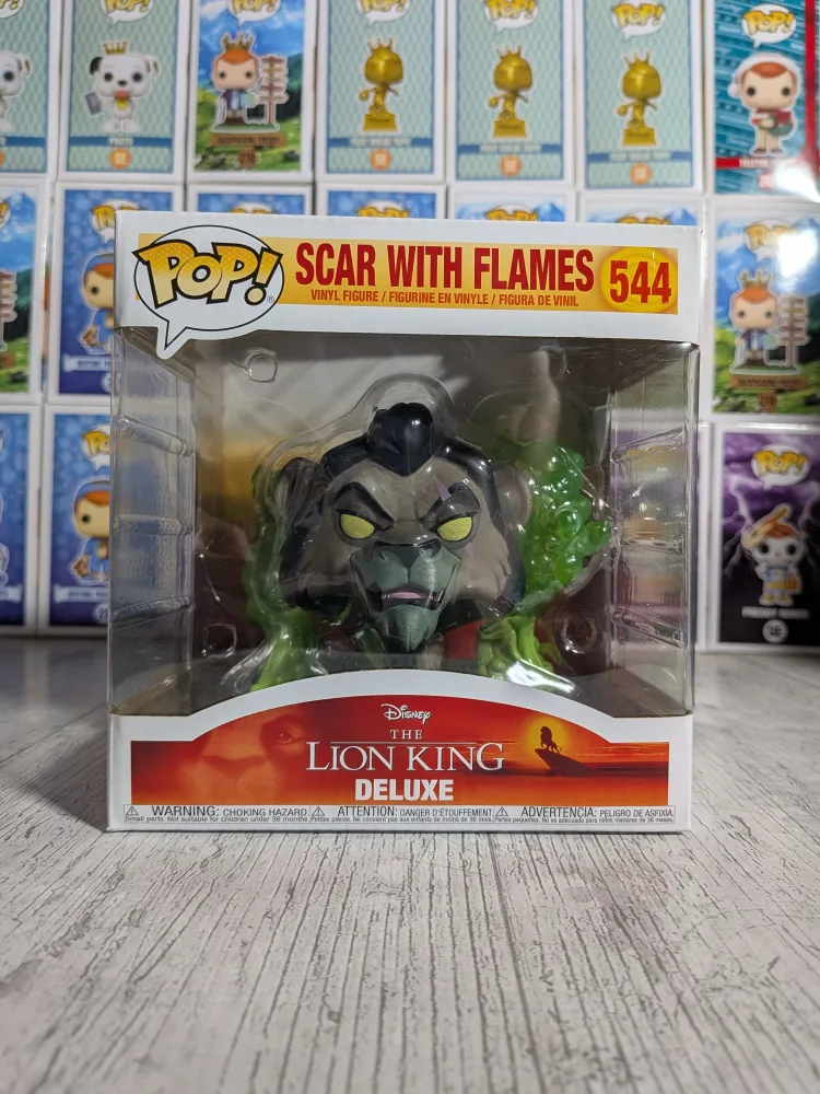 Disney #544 – Scar with Flames – Funko Pop!
