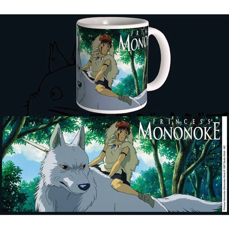 Studio Ghibli mug Princess Mononoke