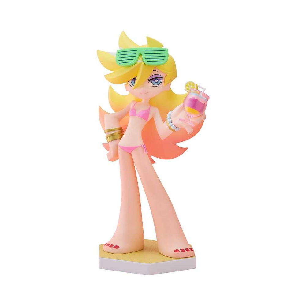Figurine New Panty & Stocking with Garterbelt Pop Up Parade Beach Queens Panty L Size 19 cm