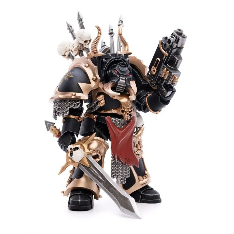 Warhammer 40k figurine 1/18 Black Legion Brother Gnarl 17 cm