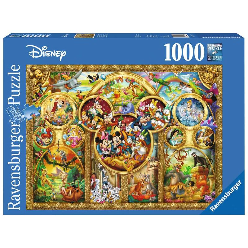 Puzzle Les plus beaux thèmes Disney