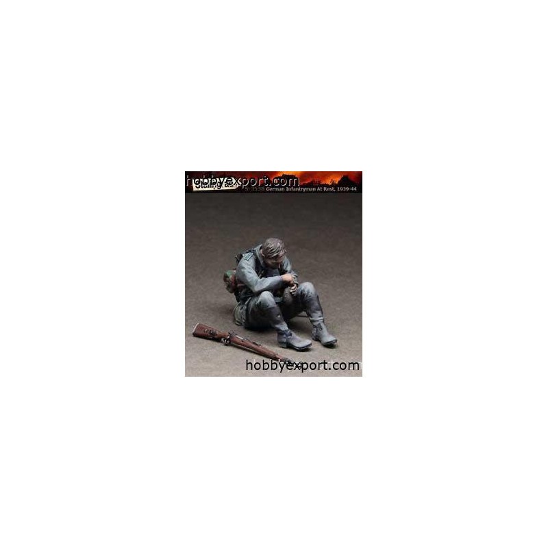 Figurines Fantassins allemands au repos no.7