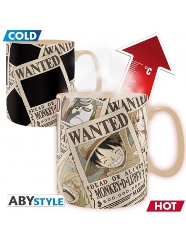 ONE PIECE – Taza Termica – 460 ml – Wanted