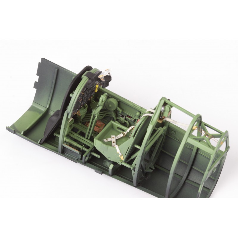 Supermarine Spitfire Mk.IXc seatbelts STEEL 1/24 (designed to be used with Airfix kits) MARCH RELEASE EXPECTED TO BE IN STOCK LA