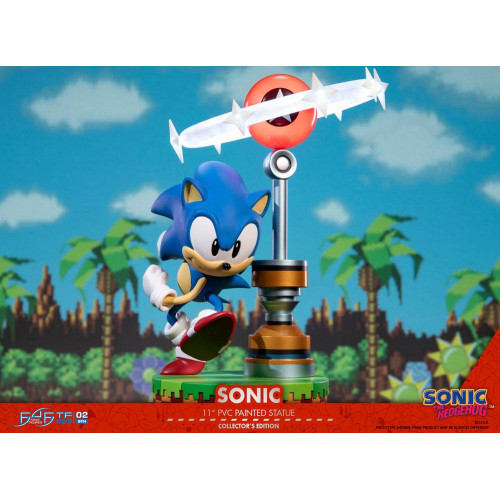 Sonic the Hedgehog statue PVC Sonic Collector's Edition 27 cm - First 4 Figures