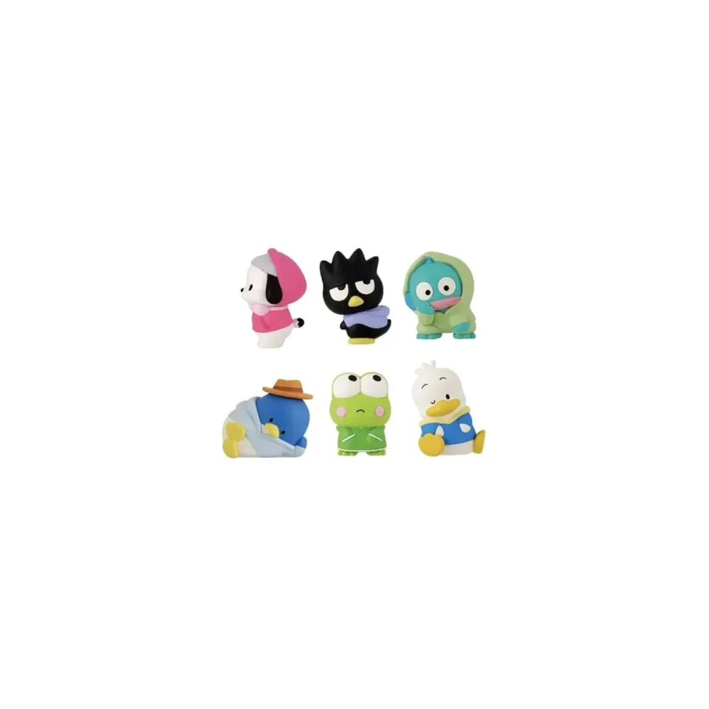 Sanrio assortiment figurines Twinchees Hapidanbui Hoodie 5 cm (24)