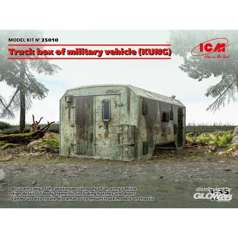Boîte de camion de véhicule militaire (KUNG)