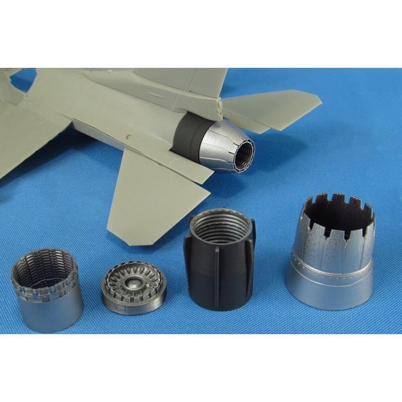 Buse Lockheed-Martin F-16C Fighting Falcon Jet pour moteur F110 (ouverte) (conçue pour être utilisée avec les kits Tamiya)