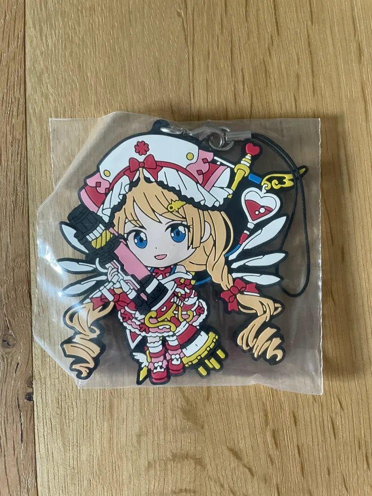 RPG Quiz: The World of Mystic Wiz – Gatlin rubber 8 cm – Ichiban Kuji (Lot G) – Porte-clés