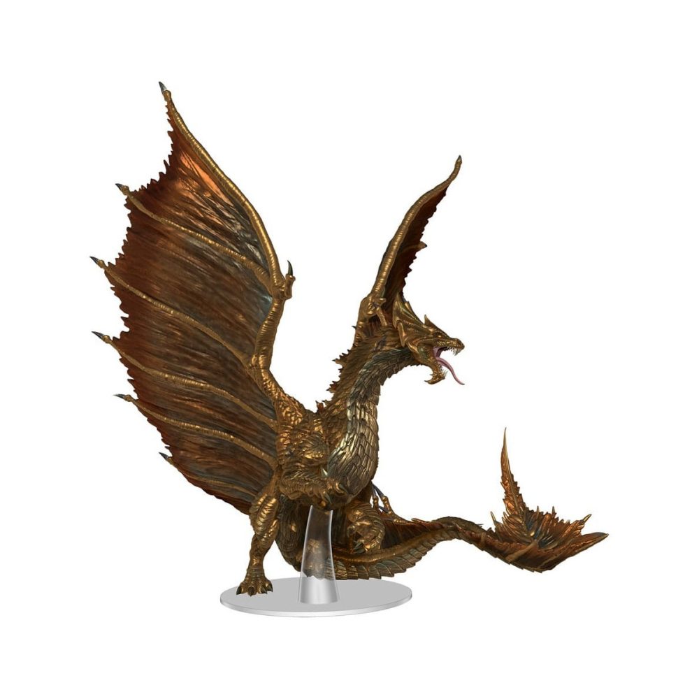 D&D Icons of the Realms Adult Brass Dragon