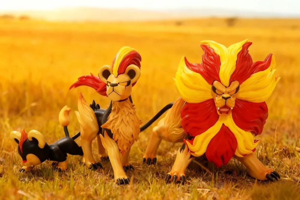 [PREORDER] 1/20 Scale World Figure [BUER] – Litleo & Pyroar