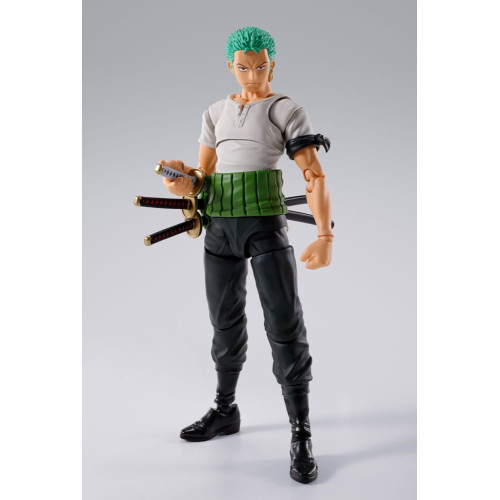 One Piece figurine S.H Figuarts Roronoa Zoro Romance Dawn Ver. 15 cm - BANDAI