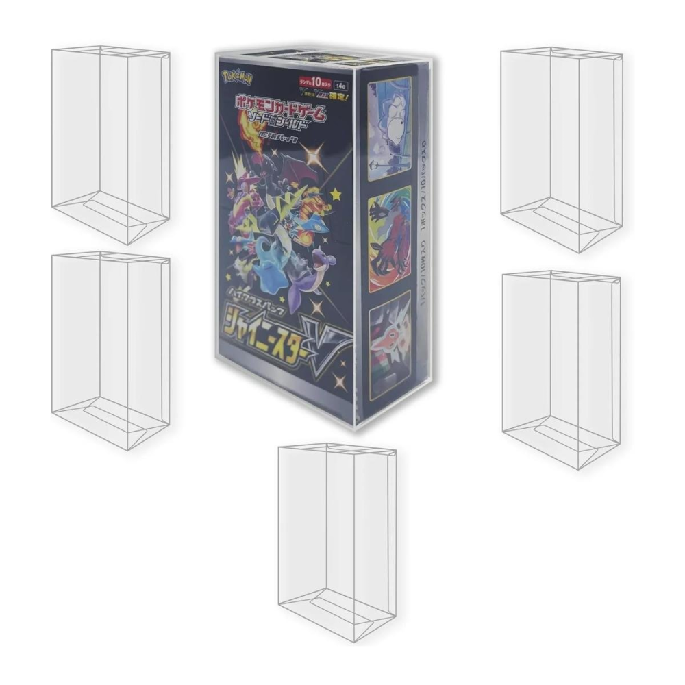 EVORETRO - PET Protector For Small Display Japanese Pokemon 5pc