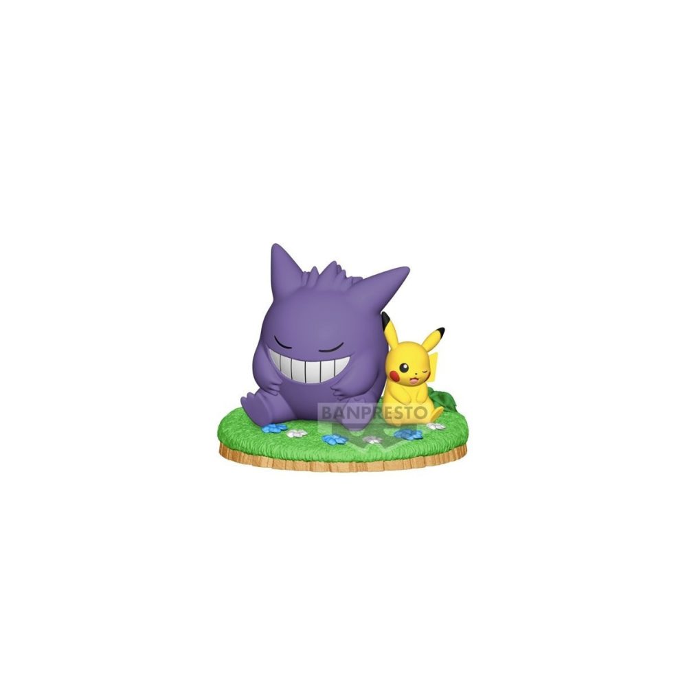Pokemon Pikachu & Ectoplasma Figure