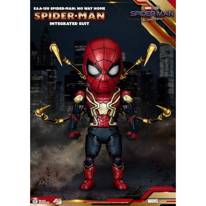 Spider-Man: No Way Home Egg Attack figurine Spider-Man Integrated Suit 17 cm