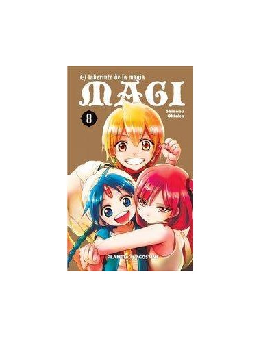 Magi el Laberinto de la Magia 8
