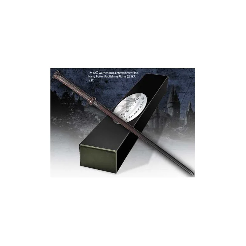 Harry Potter réplique baguette de Oliver Wood (édition personnage)