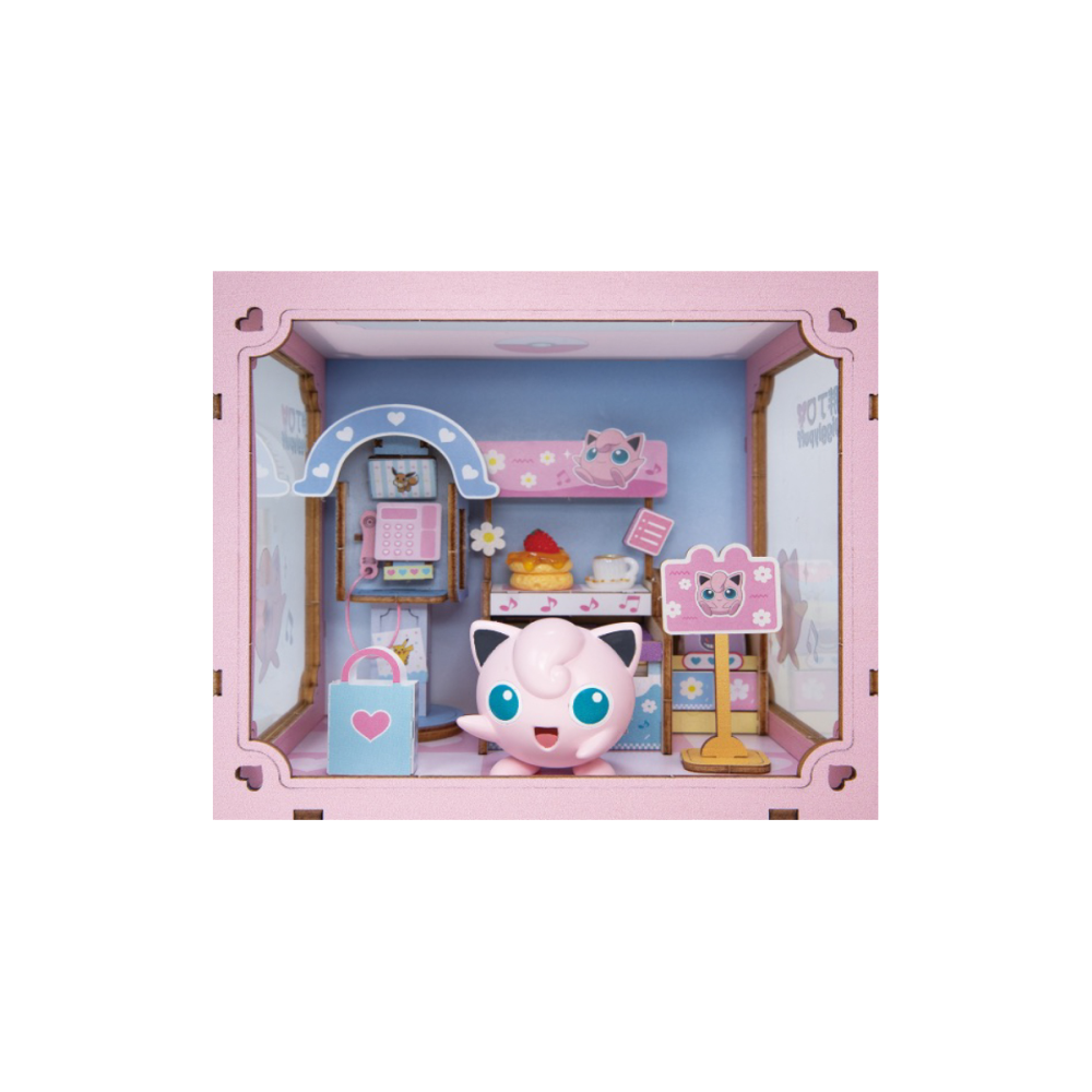 Pokemon Puremind Mini World Vibrant Street Scene Sweet Shop Rondoudou