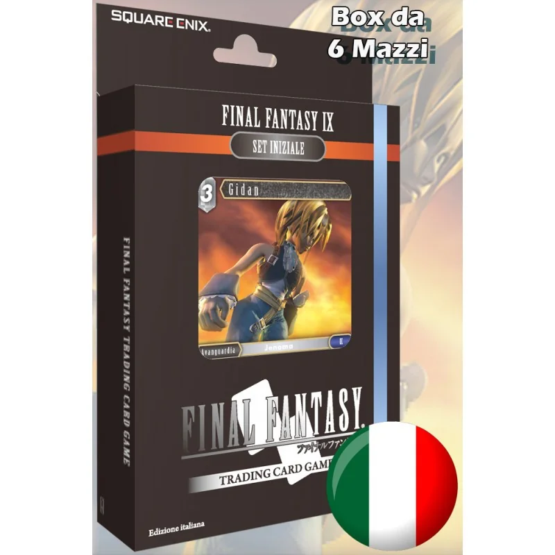 Jeu de plateau FFTCG FINAL FANTASY IX STARTER DECK 6 pz
