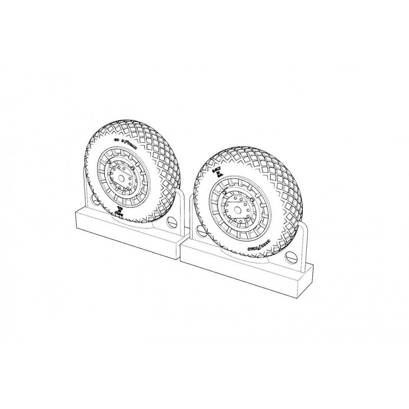 Roues Vought F4U Corsair Diamond Thread