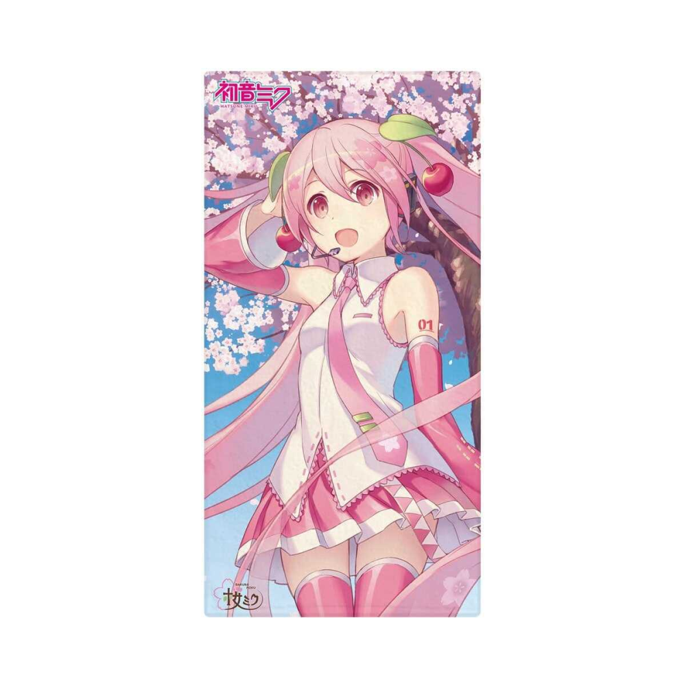 Hatsune Miku Serviette Sakura 75 x 150 cm