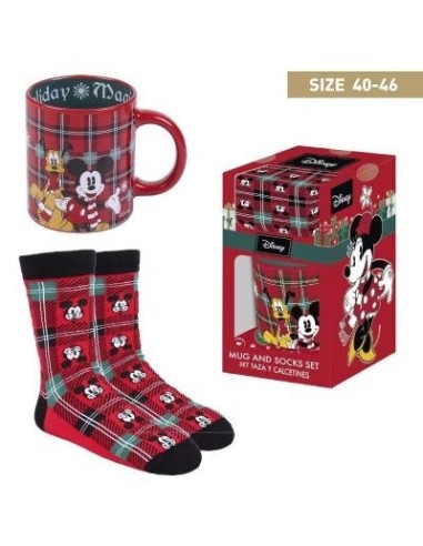 Set calcetines + taza Mickey Disney TALLA 40-46 – Collection