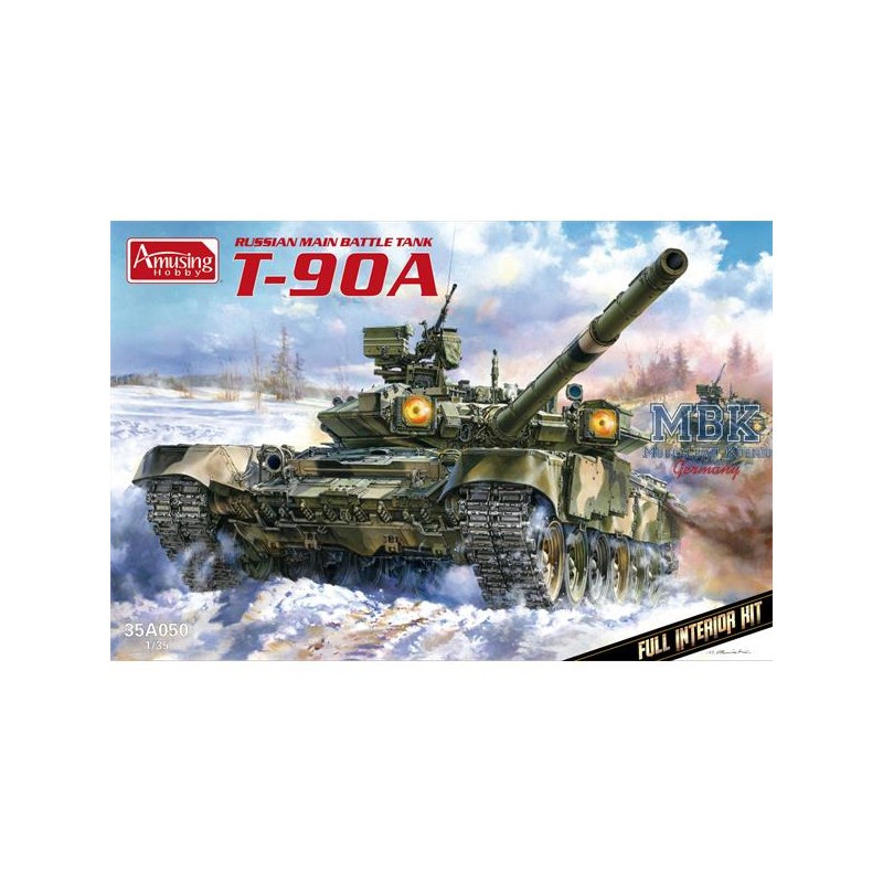 Maquette MBT russe T-90A