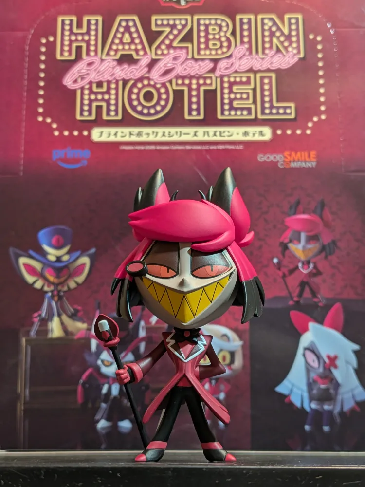 Mini figurine Alastor (~8cm) – Hazbin Hotel – Good Smile Company