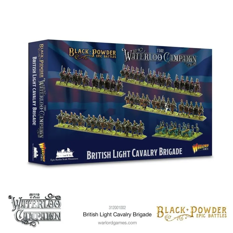 Jeu de figurine Black Powder Epic Battles: Waterloo - British Light Cavalry Brigade