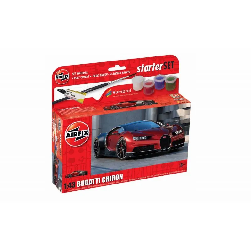 Maquette voiture Petit kit de démarrage NOUVEAU Bugatti Chiron