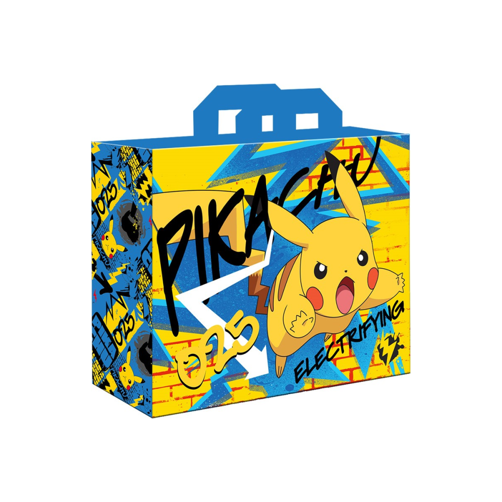 Pokemon - Sac Cabas PP 45X40X20cm 25Pcs Pikachu