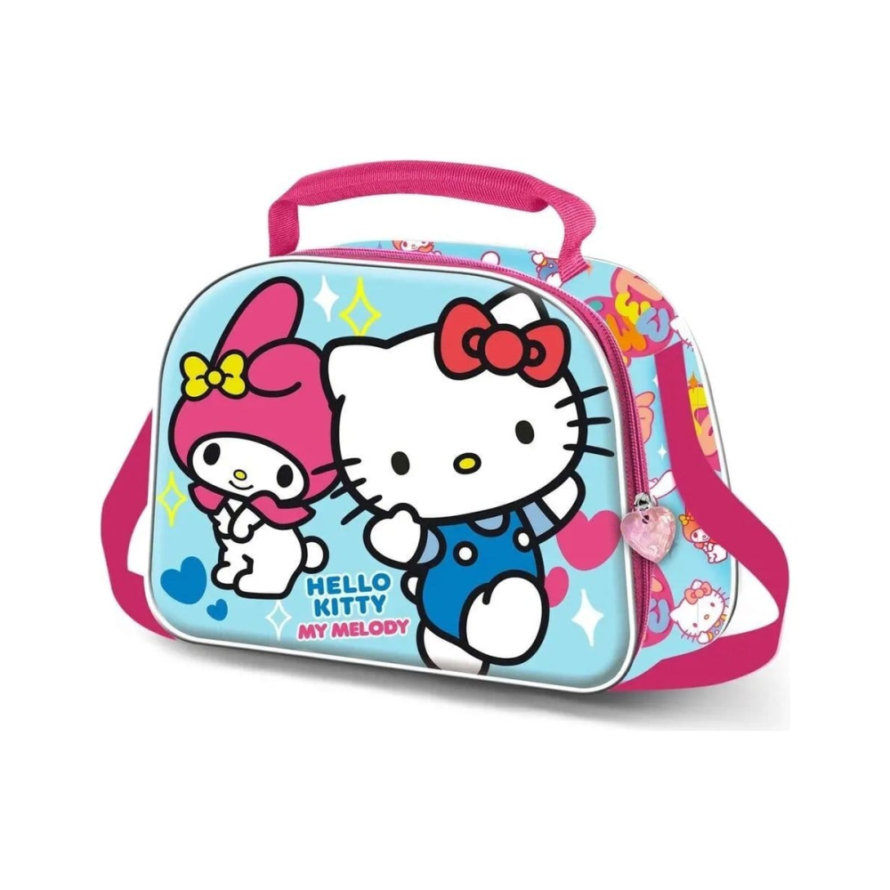 Sanrio sac à goûter 3D Hello Kitty Friendship Blue