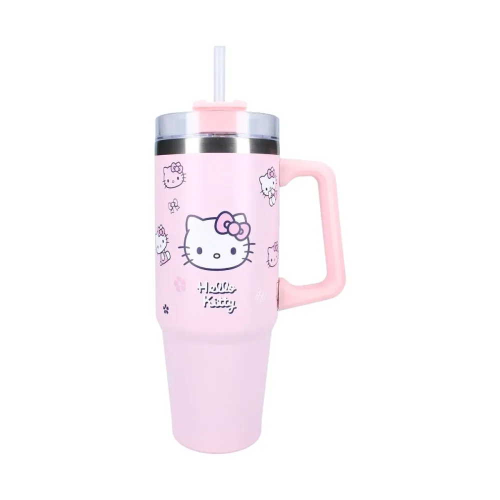 HELLO KITTY - Bliss - Mug de Voyage XL 900ml avec paille