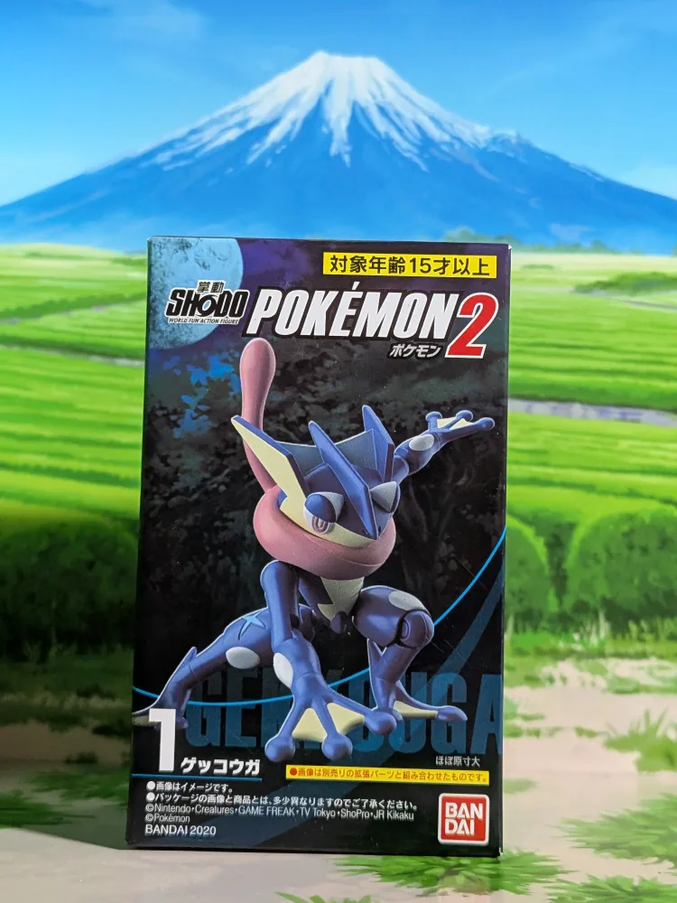Amphinobi – Greninja (Neuf)(~8cm) | SHODO Pokémon 2