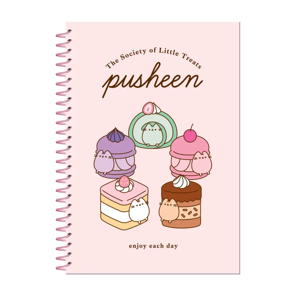 PUSHEEN - Little Treats - Notebook A5 + Stickers
