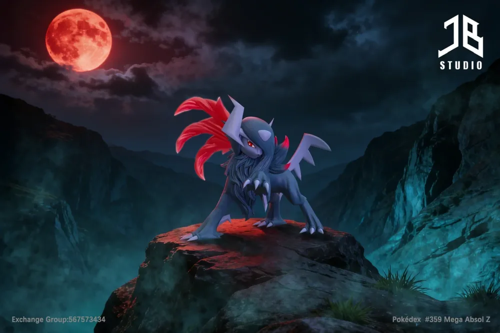 [PREORDER] 1/20 Scale World Figure [JB] – Mega Absol Z