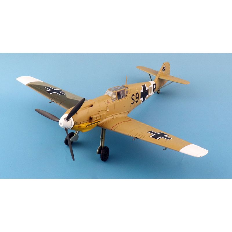 Miniature Messerschmitt Bf 109E BF 109E-7 7./ZG1. Libya, 1942