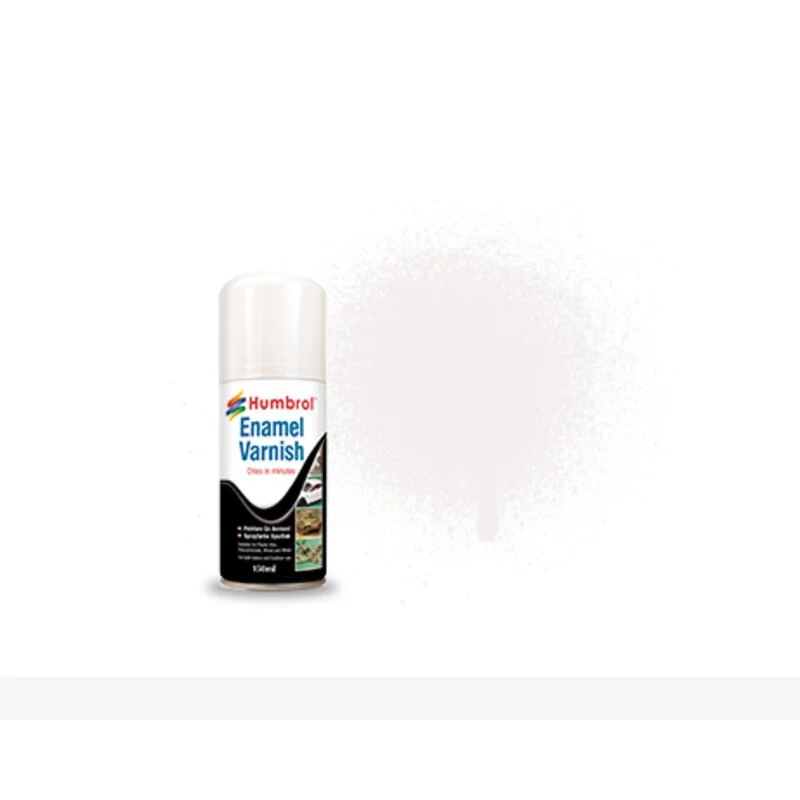 No 135 Vernis Satiné en Spray 150ml pour Peinture Enamel