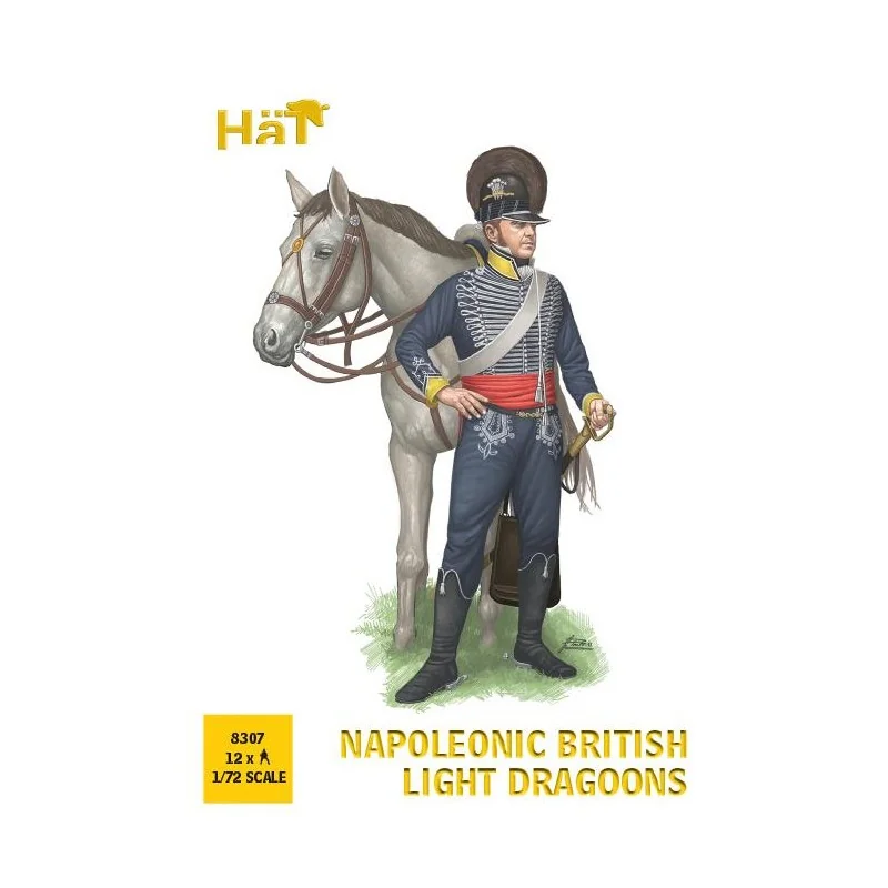 Figurines Réédité ! Dragons légers britanniques napoléoniens