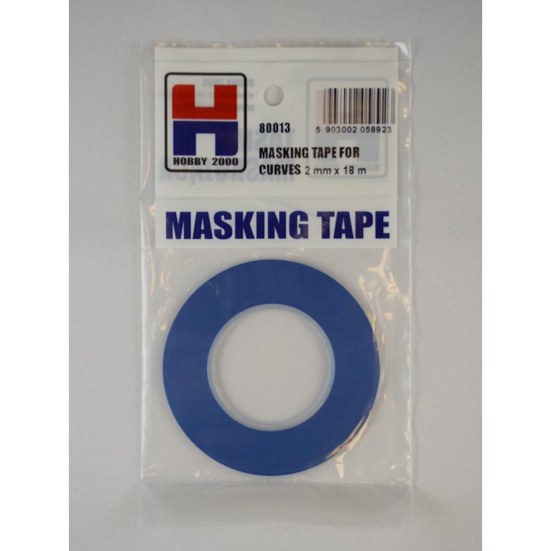 Accessoire Masking Tape Pour Courbes 2mm x 18m