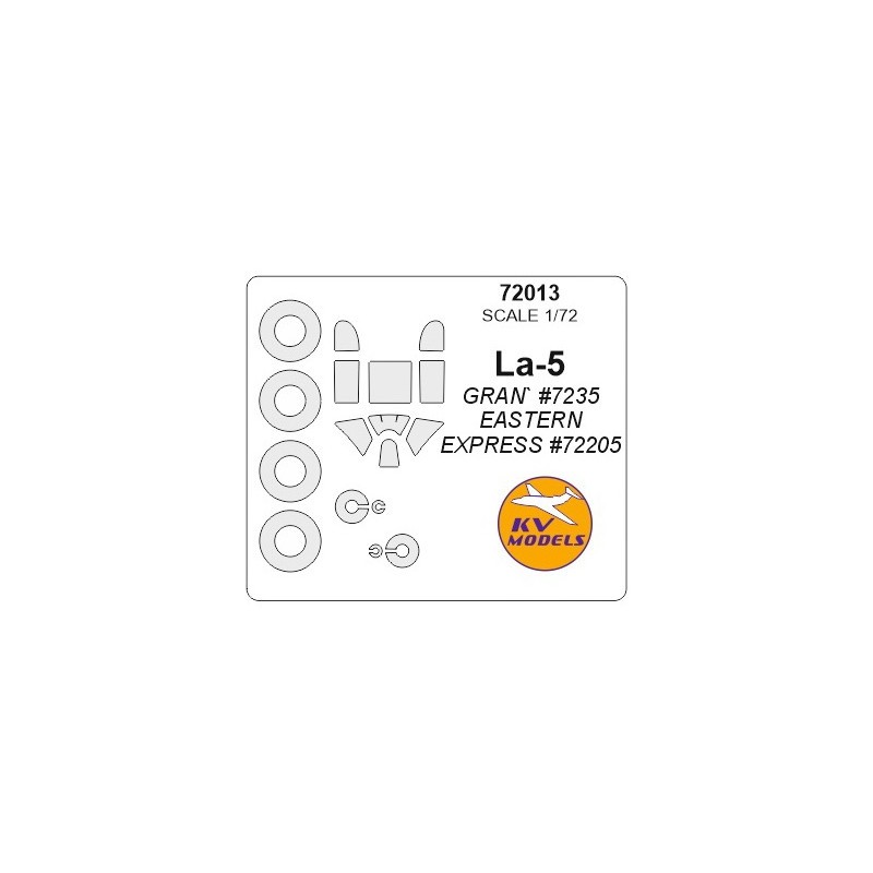 Accessoire Lavochkin La-5 (conçu pour être utilisé avec les kits Eastern Express et Gran)