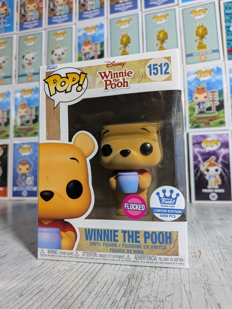Disney #1512 – Winnie the Pooh (5000PCS/Flocked) – Funko Pop!