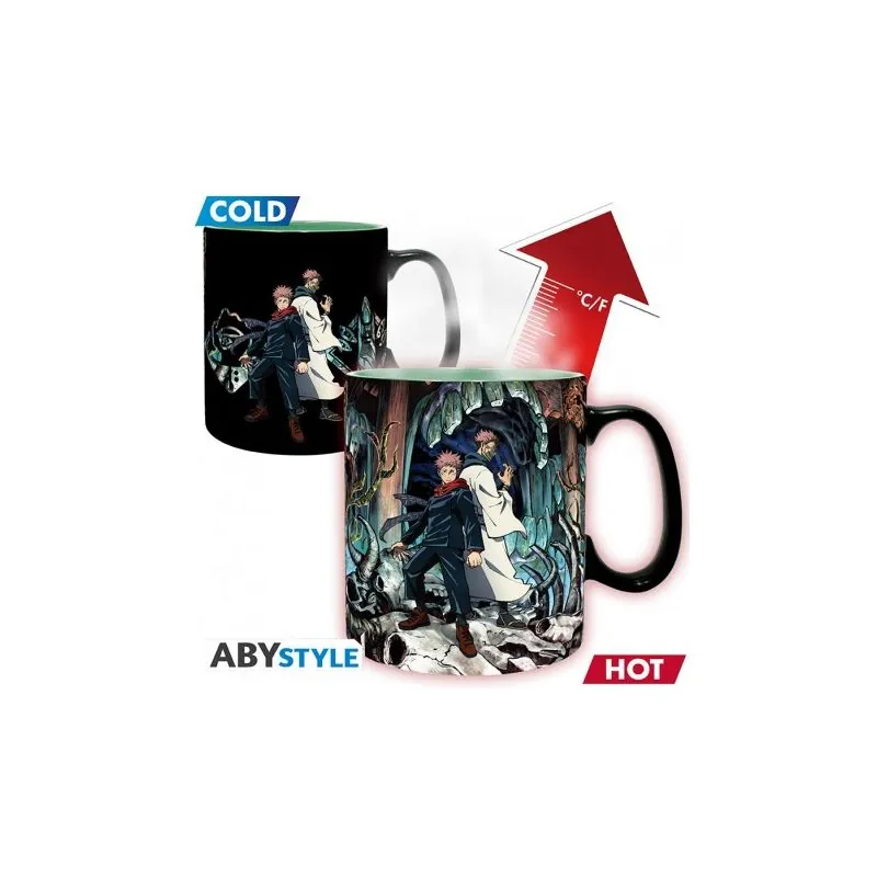 JUJUTSU KAISEN - Mug Heat Change - 460ml - Itadori & Sukuna
