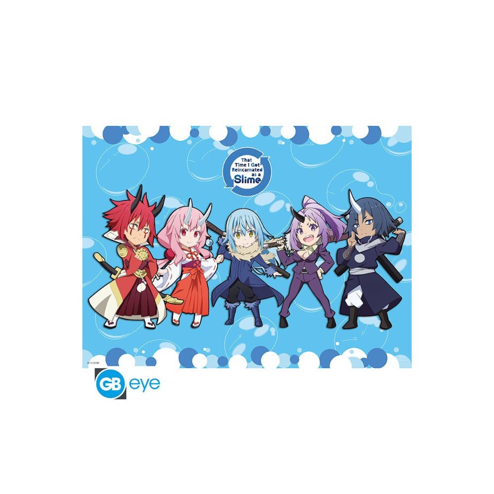 Set de 2 Posters That Time I Got Reincarnated As A Slime Artworks 52x38